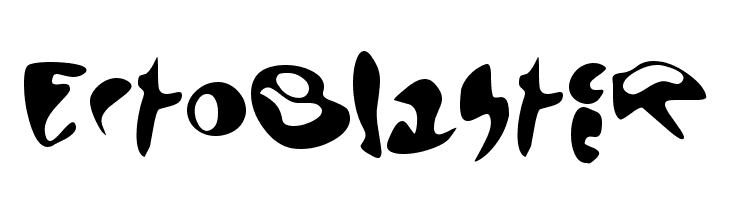 EctoBlaster Font