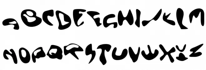 EctoBlaster Font Litere mari
