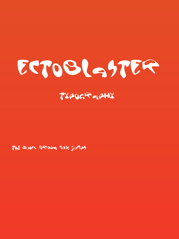 EctoBlaster Poster
