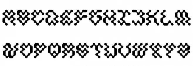 Ectogasm Regular Font LOWERCASE