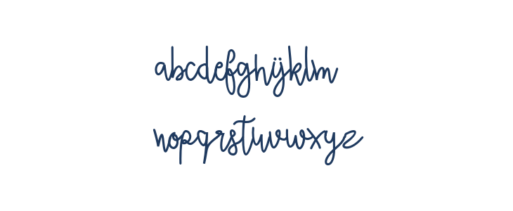 Ecuador  Bold Lowercase