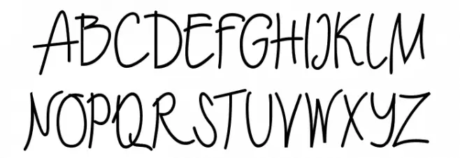 Ecuador Bold Schriftart Groß