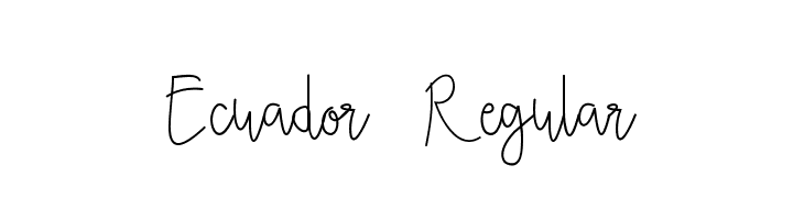 Ecuador Regular  لخطوط تنزيل