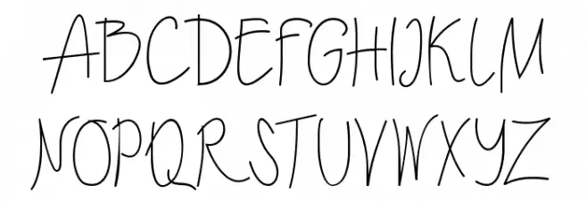 Ecuador Regular Schriftart Groß