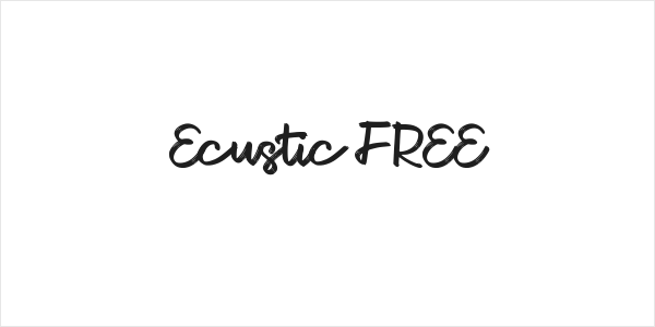 Ecustic FREE Logo