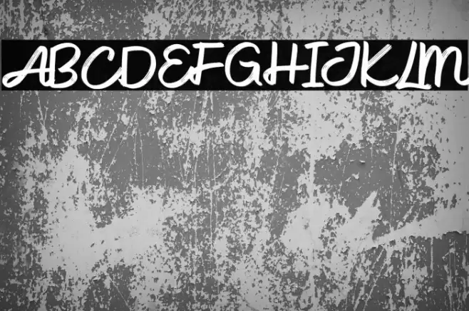 EcusticFREE Font examples