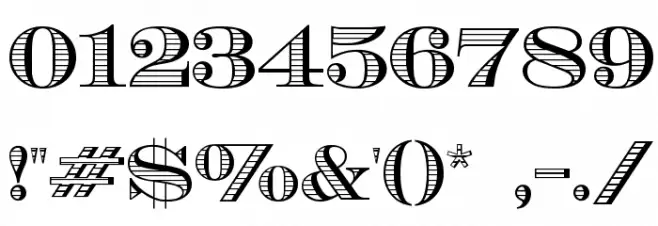 EcuyerDAX Font OTHER CHARS