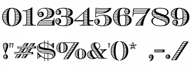 EcuyerDAX Font OTHER CHARS