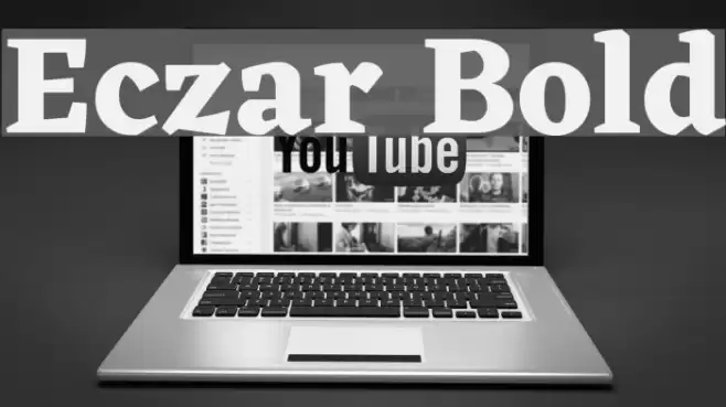 Eczar Bold Font examples