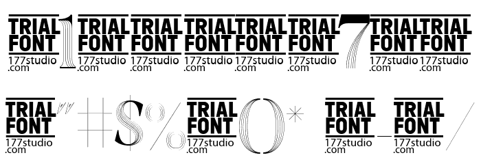 ecopark demo Font OTHER CHARS