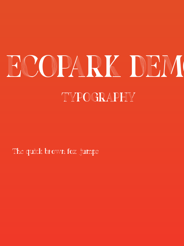 ecopark demo Poster