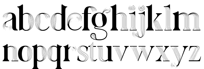ecopark demo Font LOWERCASE