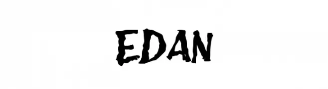 EDAN  免费字体下载
