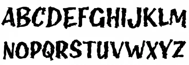 EDAN Schriftart Groß