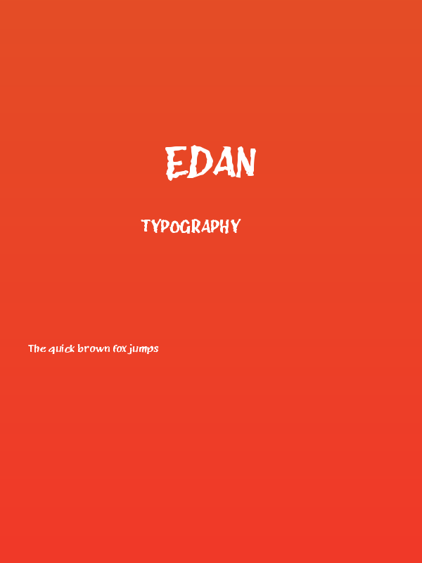EDAN Poster