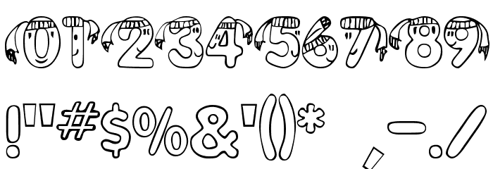 EDB Indians Font OTHER CHARS