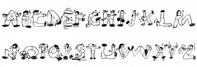 EDB Sweatin' It Caratteri MINUSCOLO