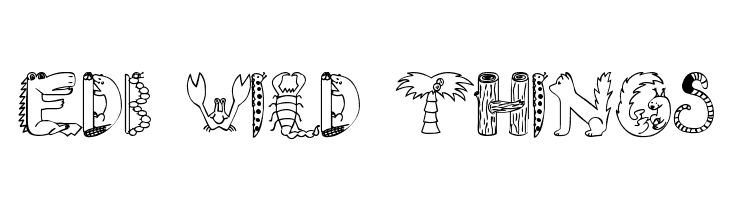EDB Wild Things  Descarca Fonturi Gratis