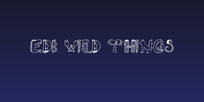 EDB Wild Things Social Header