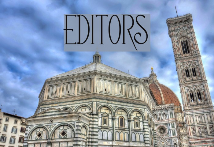 EDITORS Font examples