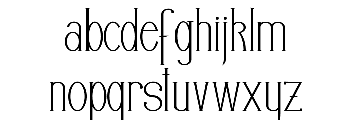 EDITORS Font LOWERCASE