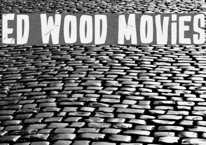 Ed Wood Movies Font examples