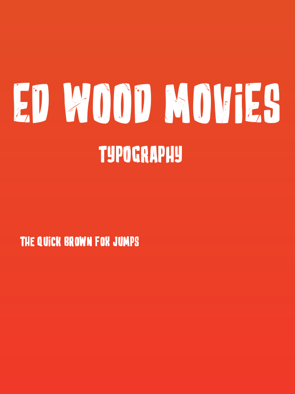 Ed Wood Movies Poster