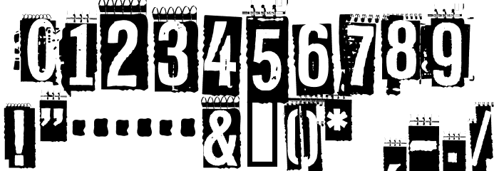 EdGein-Gwilty Font OTHER CHARS