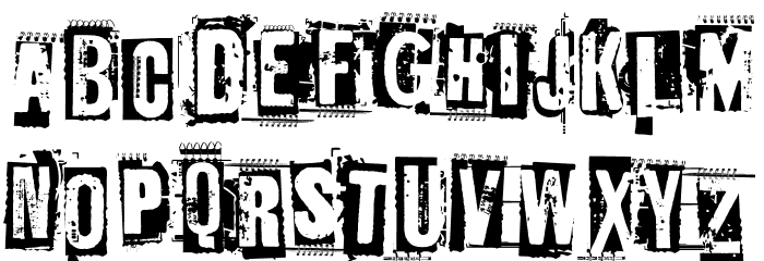 EdGein-Gwilty Font LOWERCASE