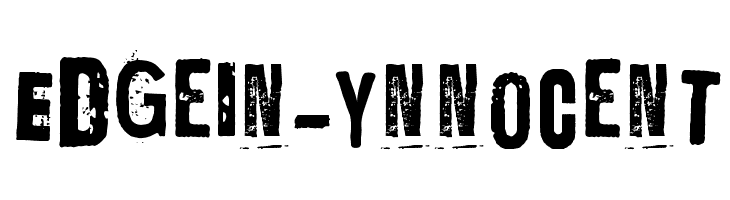 EdGein-Ynnocent  Frei Schriftart Herunterladen