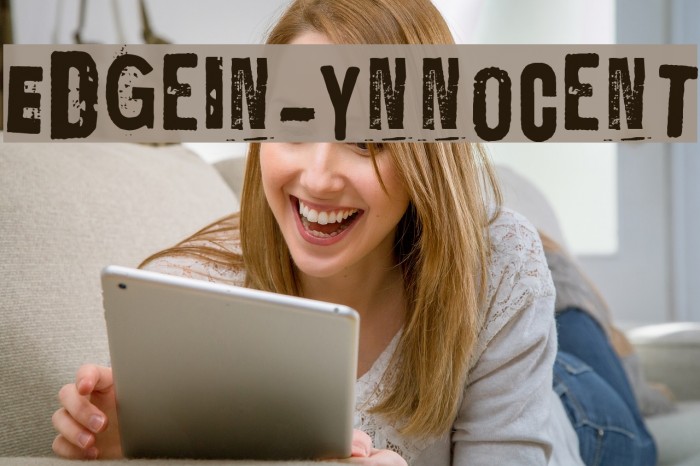 EdGein-Ynnocent Font examples