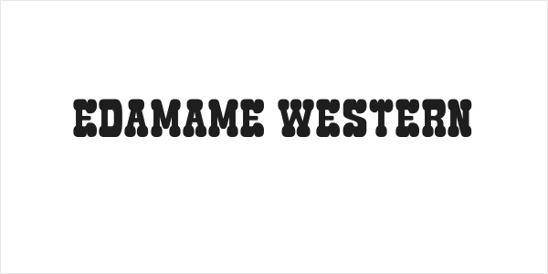 Edamame Western Logo