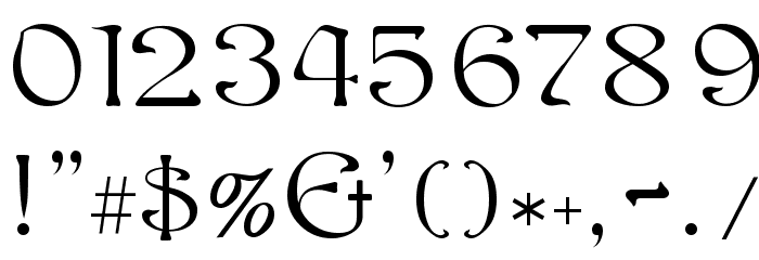 Edda Filled Font OTHER CHARS