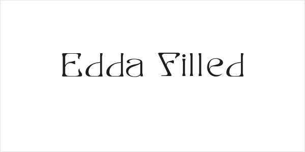 Edda Filled Logo