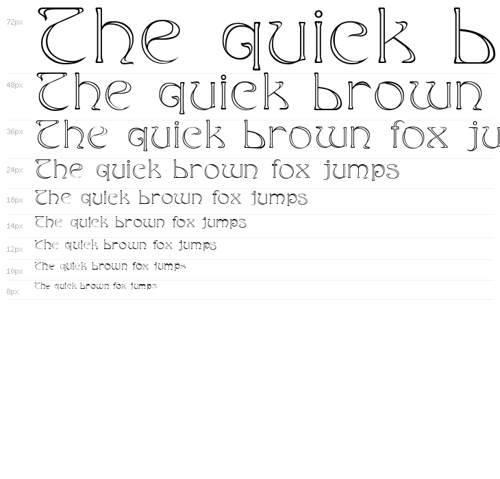 Edda Outline Waterfall