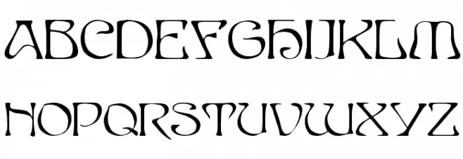 Edda Regular Schriftart Groß