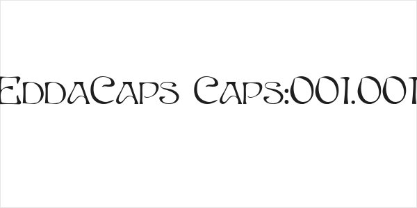 EddaCaps Caps:001.001 Logo