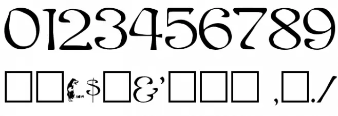 EddaCaps Fuentes OTROS CHARS