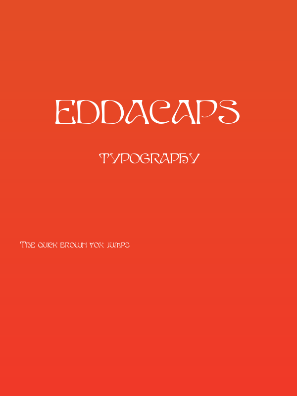 EddaCaps Poster