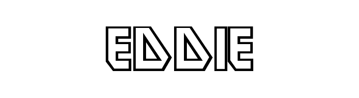 Eddie  Frei Schriftart Herunterladen