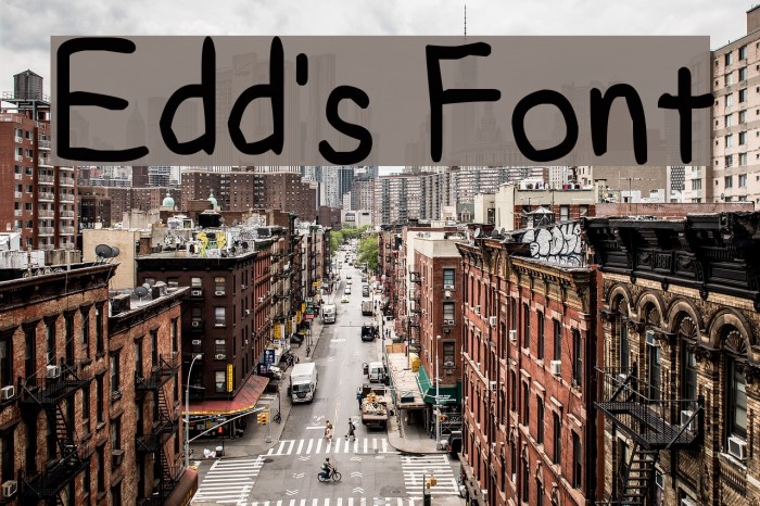 Edd's Font Font examples