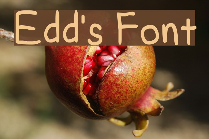 Edd's Font Font examples
