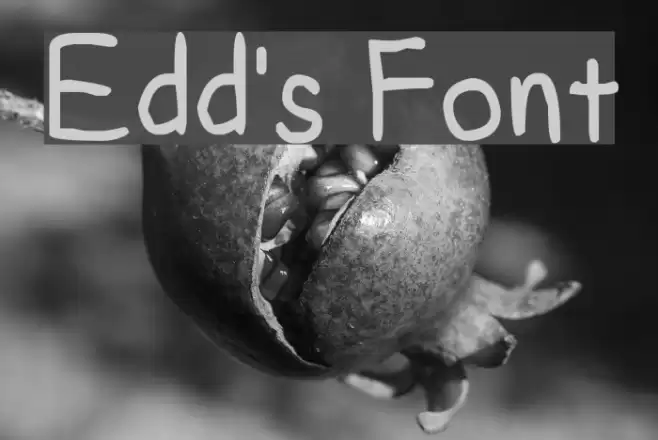 Edd's Font examples
