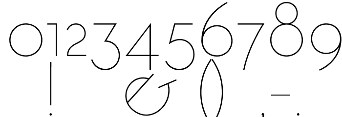 Edelsans-UltraLight Font OTHER CHARS