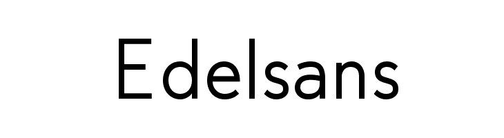 Edelsans Font