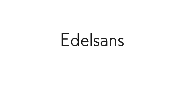 Edelsans Logo