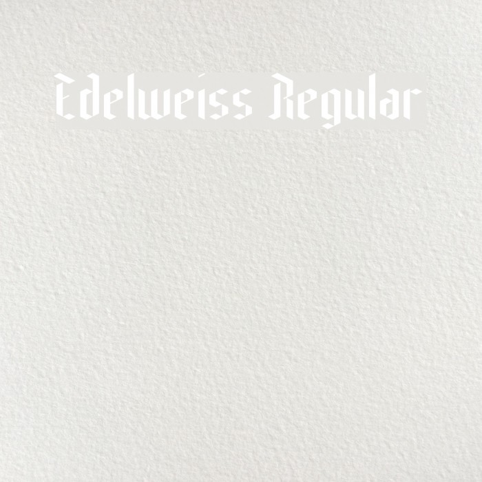 Edelweiss Regular Fuentes examples