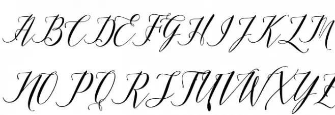 Edelwise Font UPPERCASE