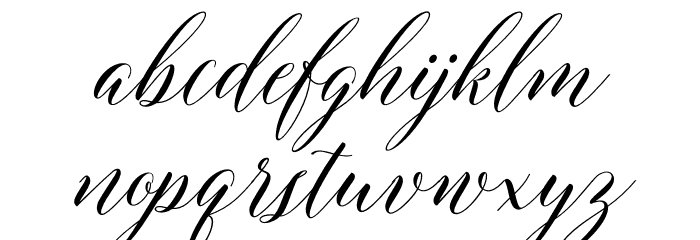 Edelwise Font LOWERCASE
