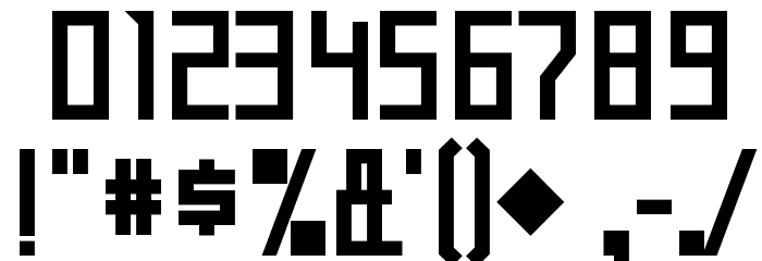 Eden Mills Bold Font OTHER CHARS